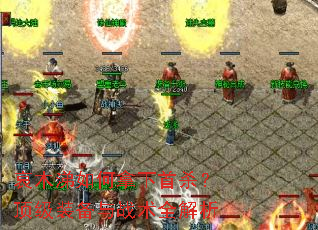 ��ľ�����������ɱ������װ����ս��ȫ����