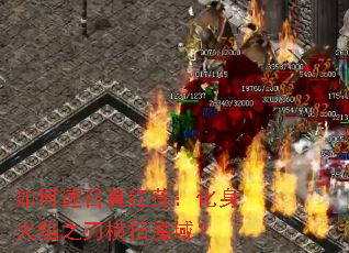 如何速召真红莲:化身火焰之刃横扫魔域? 如何速召真红莲:化身火焰之刃横扫魔域?