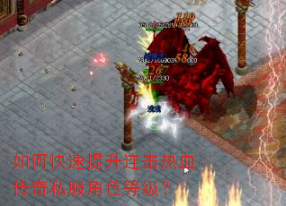 如何快速提升连击热血传奇私服角色等级? 如何快速提升连击热血传奇私服角色等级?