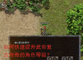 如何快速提升武帝复古传奇的角色等级? 如何快速提升武帝复古传奇的角色等级?