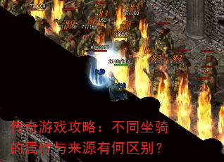 传奇游戏攻略:不同坐骑的属性与来源有何区别? 传奇游戏攻略:不同坐骑的属性与来源有何区别?