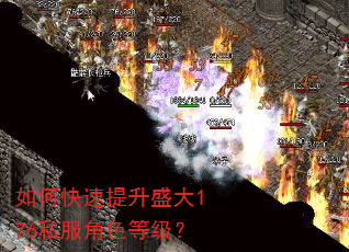 如何快速提升盛大176私服角色等级? 如何快速提升盛大176私服角色等级?