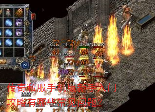 传奇私服手机版新手入门攻略有哪些常见问题? 传奇私服手机版新手入门攻略有哪些常见问题?