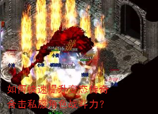 如何快速提升变态传奇合击私服角色战斗力? 如何快速提升变态传奇合击私服角色战斗力?
