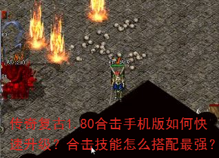 传奇复古1.80合击手机版如何快速升级?合击技能怎么搭配最强? 传奇复古1.80合击手机版如何快速升级?合击技能怎么搭配最强?